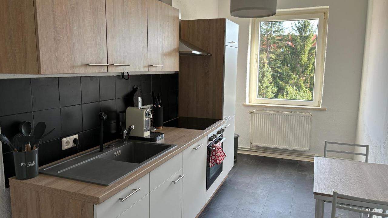 Bitterfelder Cityapartment Im Dichterviertel Экстерьер фото